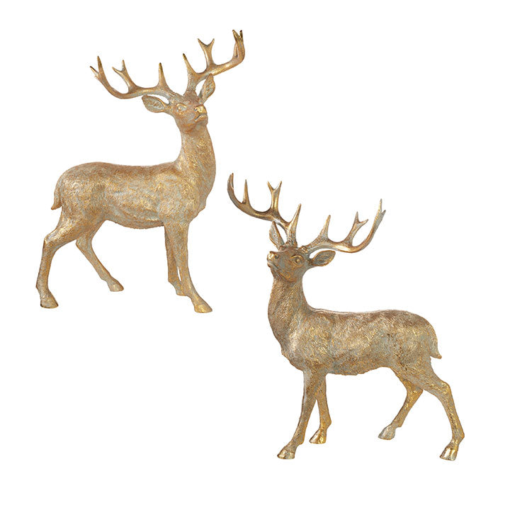 19.5" Gold Deer