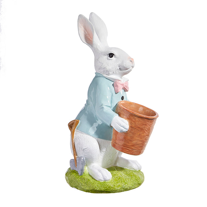 18" Bunny with Pot