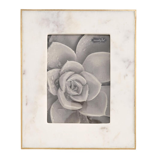 Marble & Gold Frame