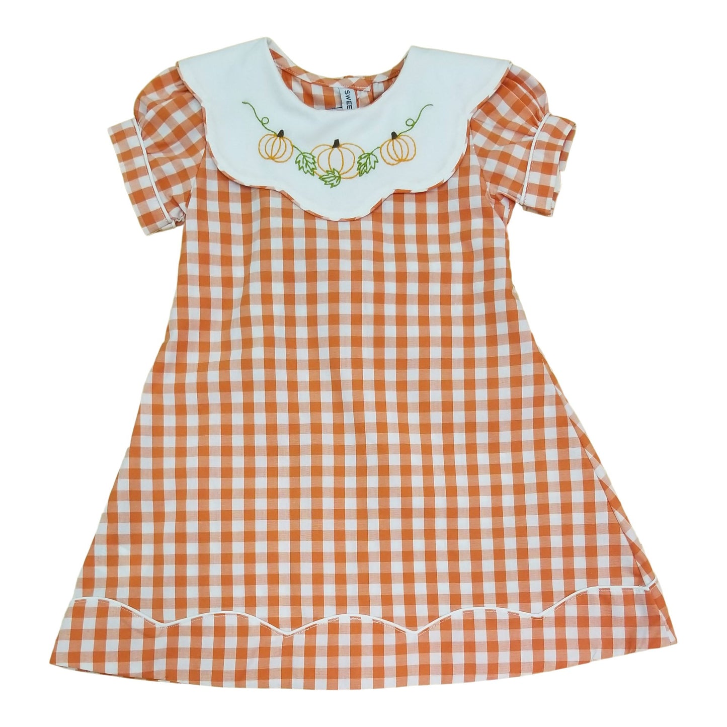 Orange Pumpkin Dress