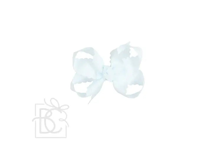 Large Scalloped Bow 4.5"