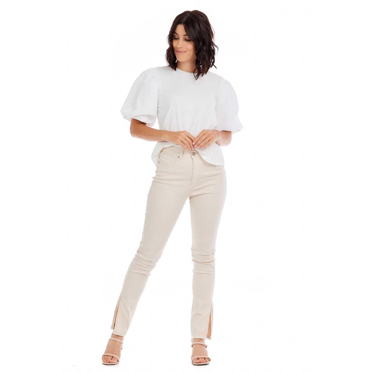 White Aurora Top