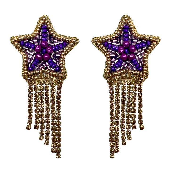 Star Rhinestone Dangle