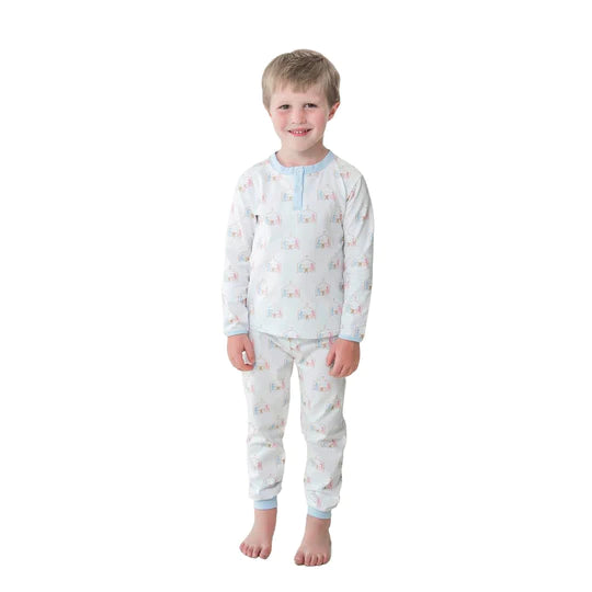 Christmas Nativity Blue Loungewear