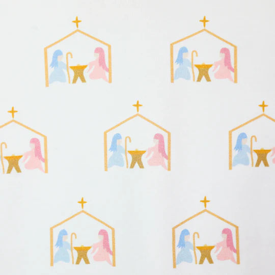 Christmas Nativity Blue Loungewear