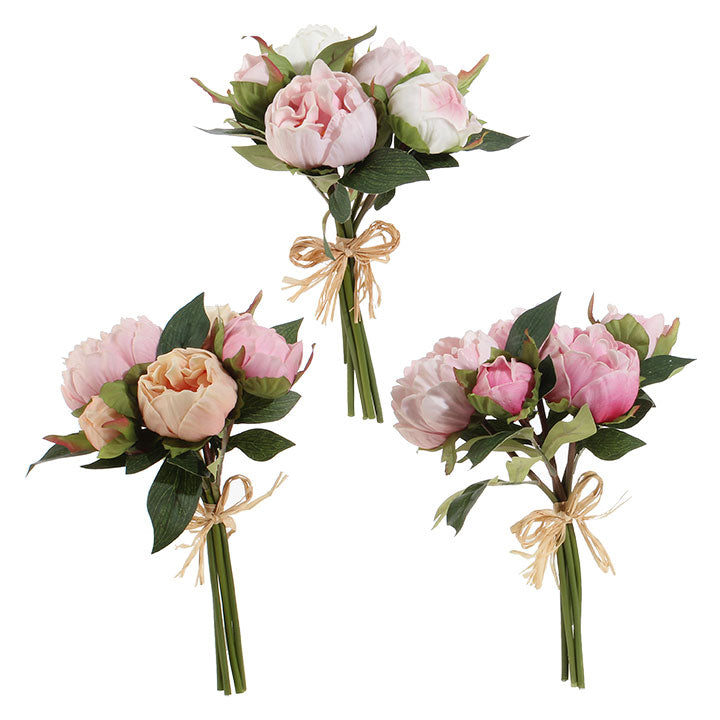 10.5" Real Touch Peony Bundle