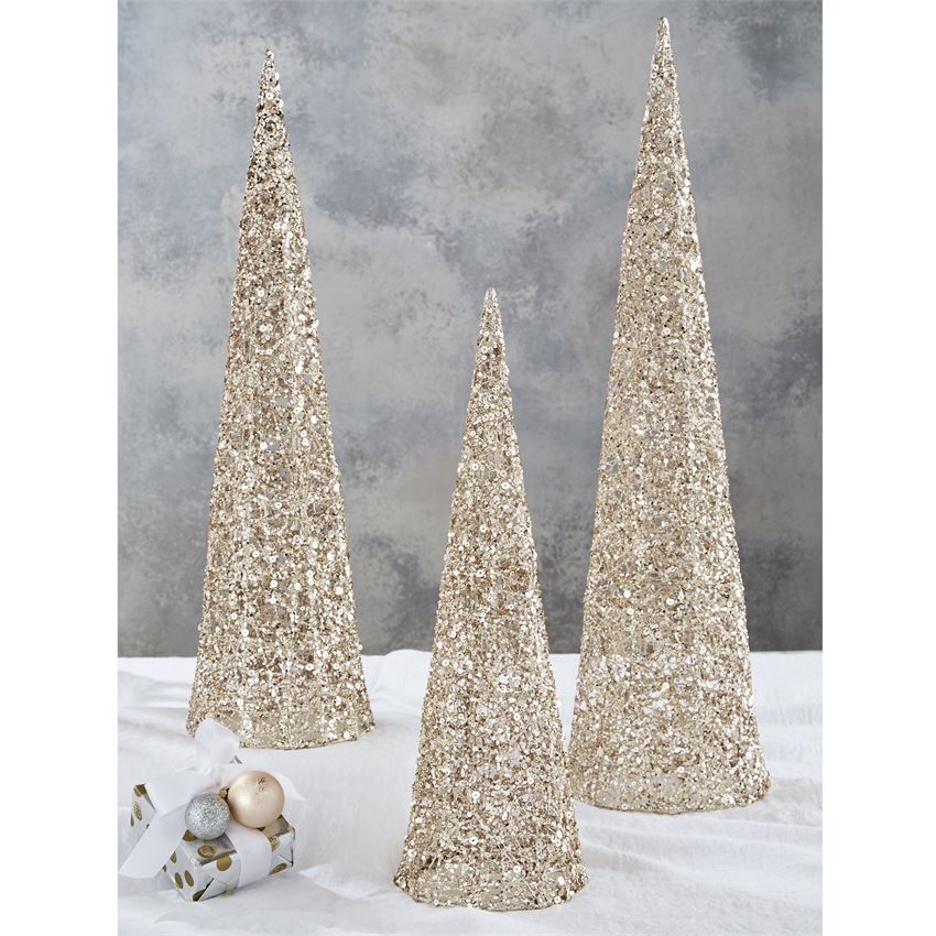 Glitter Cone Tree