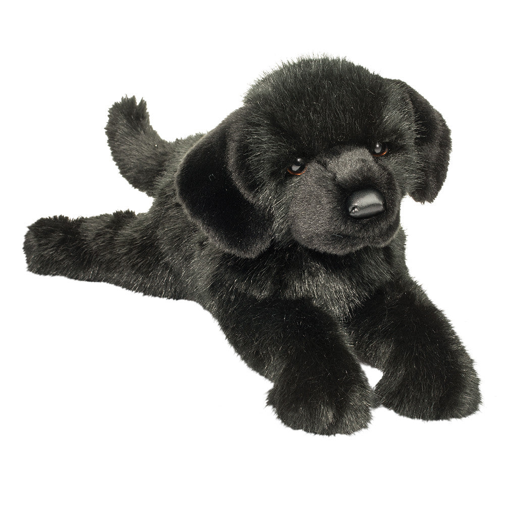 Black puppy stuffed animal online