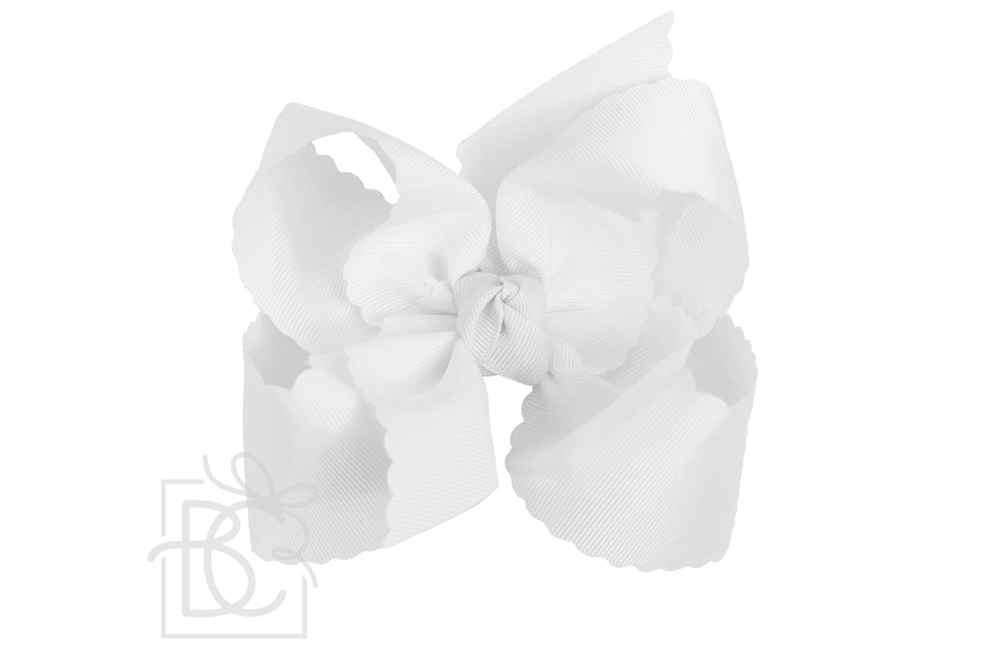 Medium Scalloped Bow 3.5"