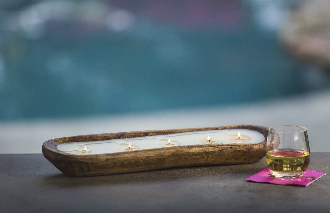 Citronella Pineapple Dough Bowl Candles
