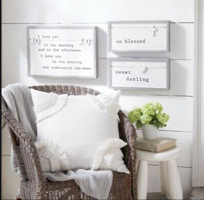 Ivory Ruffle Pillow