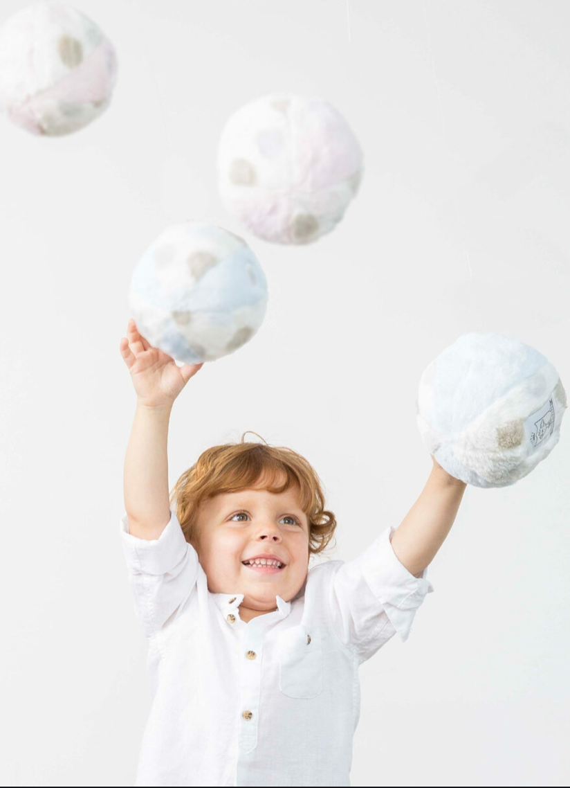 Luxe Dot Plush Chime Ball