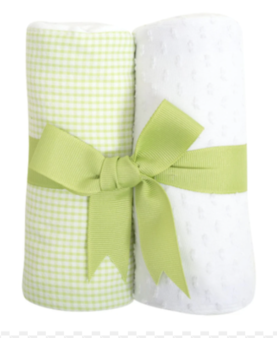 3 Marthas Set Of 2 Burp Cloths