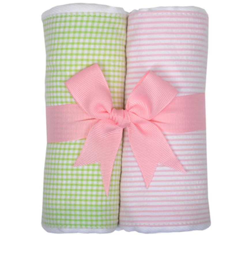 3 Marthas Set Of 2 Burp Cloths
