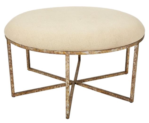 Winston Large Round Ottoman