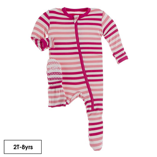 Kickee Pants Basic Footie with Zipper