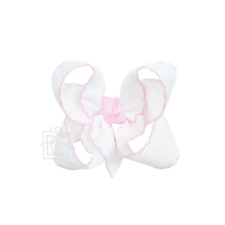 Large Crochet Edged Bow