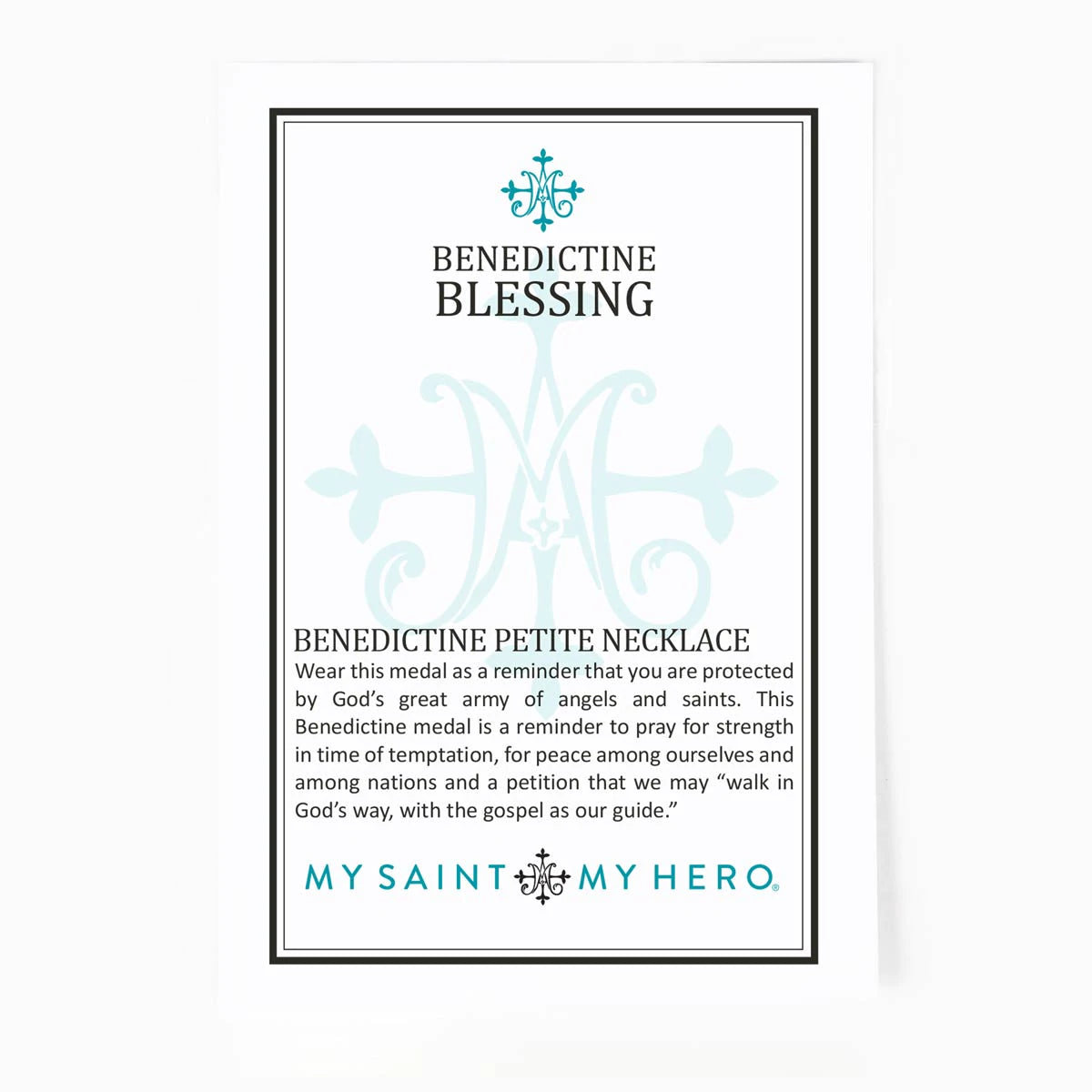MSMH Benedictine Petite Necklace