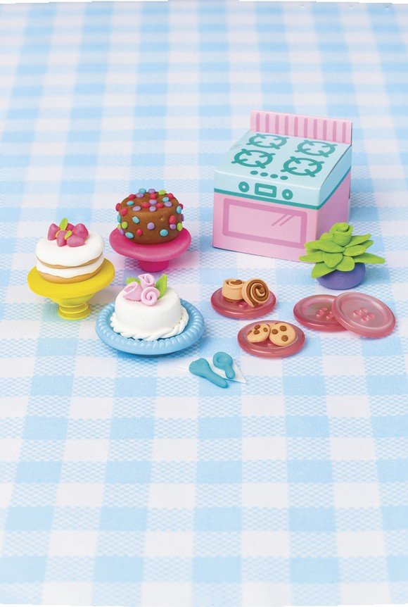 Mini Clay World Cute Cafe