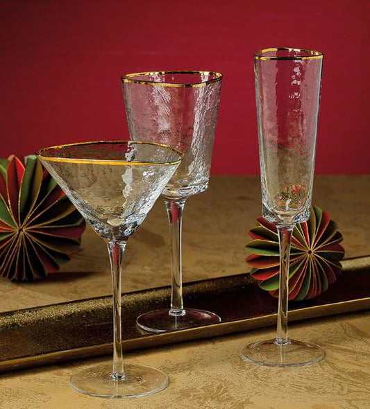 Aperitivo Triangular Martini Glass