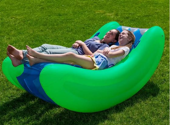 Rock With It! Giant 6-Foot Inflatable Curved Rocker