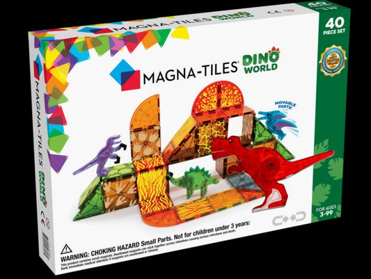 Magna-Tiles Dino World 40 piece set