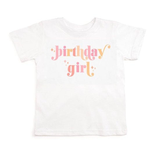 Birthday Girl Blush Short Sleeve Shirt