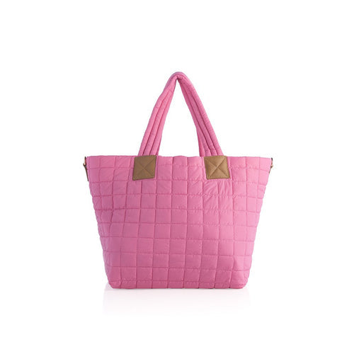 Ezra Quilted Nylon Tote
