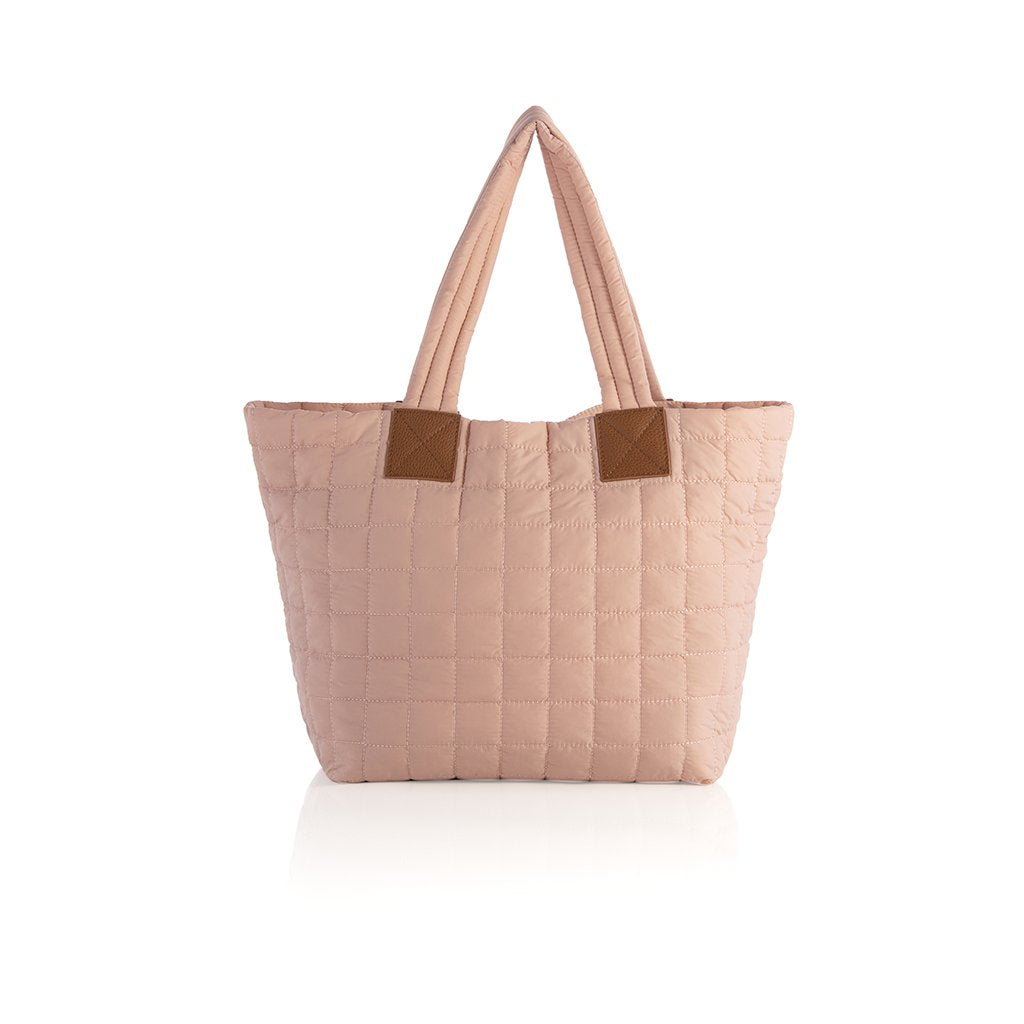 Ezra Quilted Nylon Tote