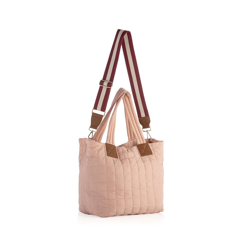 Ezra Quilted Nylon Tote