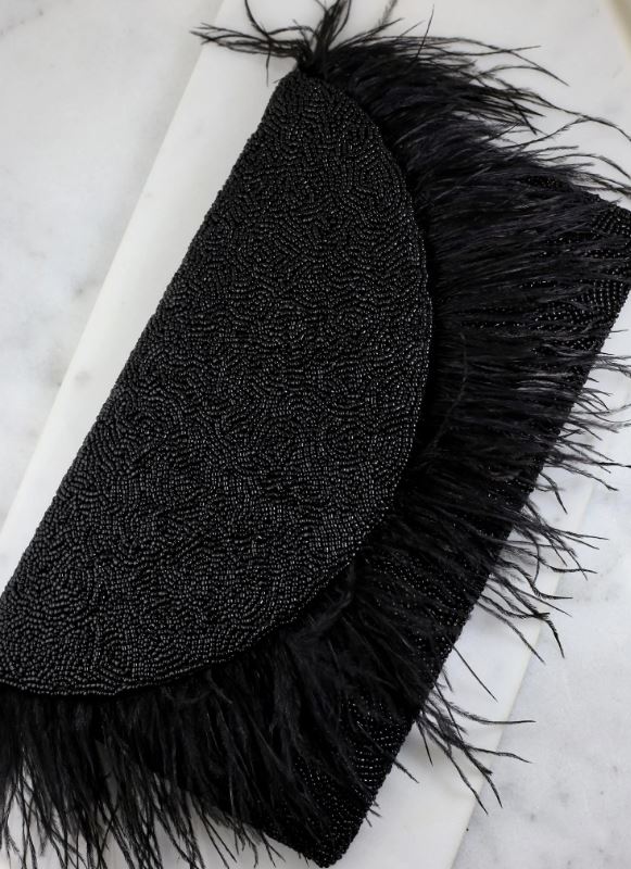 Flapper Beaded Crossbody