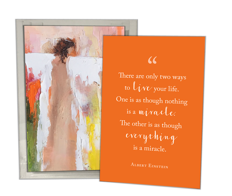 100 Days of Gratitude In Lucite Box