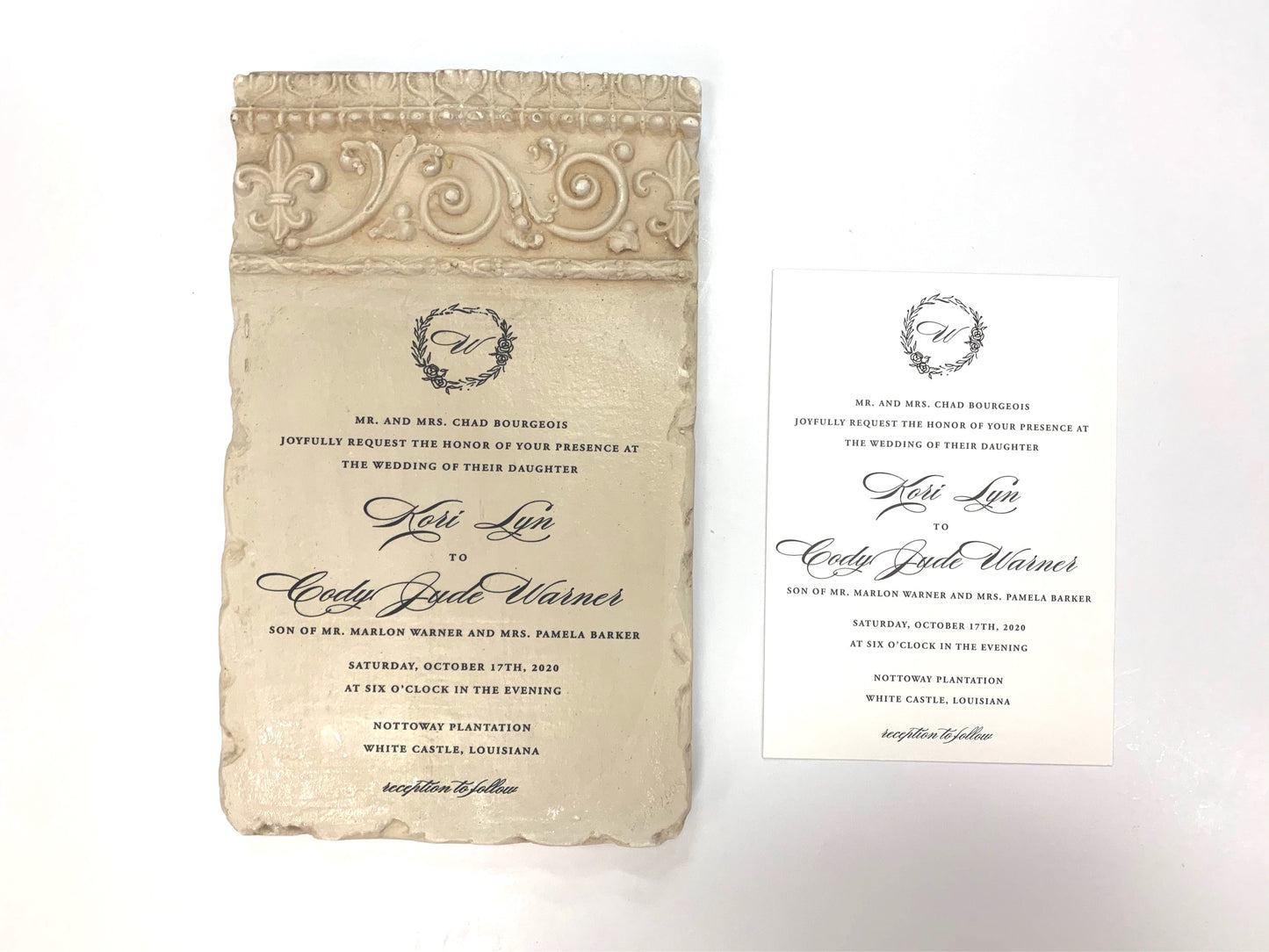 HighlandSide Wedding Gift: Custom Commemorative Wedding Tile