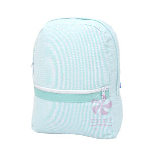 Seersucker Medium Backpack