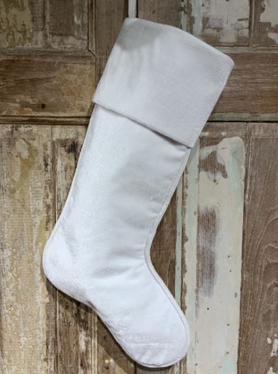 Velvet Christmas Stocking