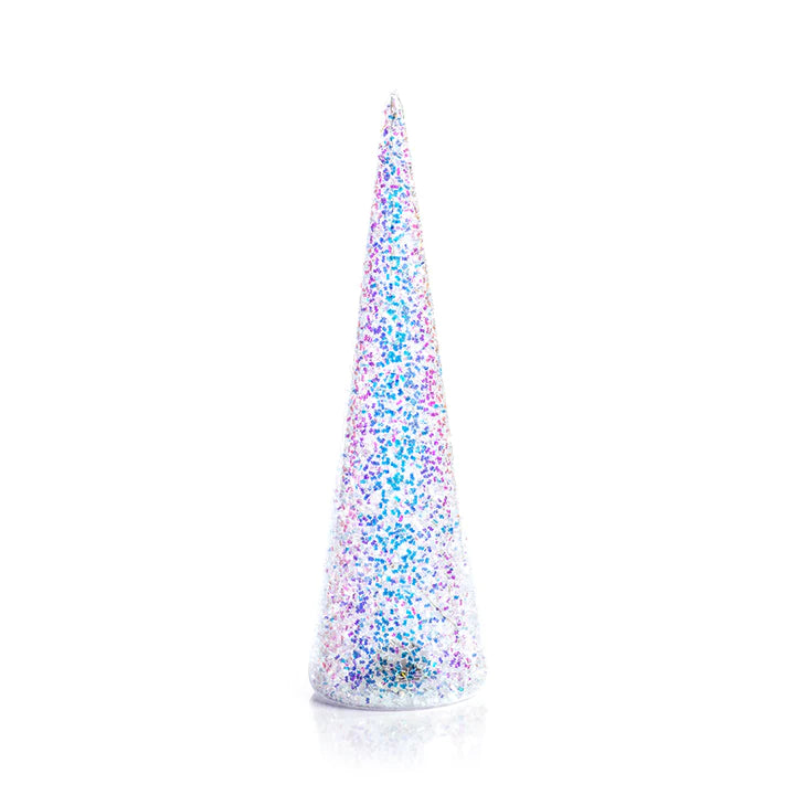 LED White Sequin Tree