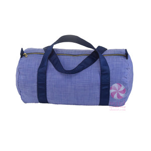 Medium Seersucker Duffel