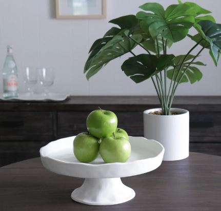 VIDA Nube Round Pedestal Cake Plate