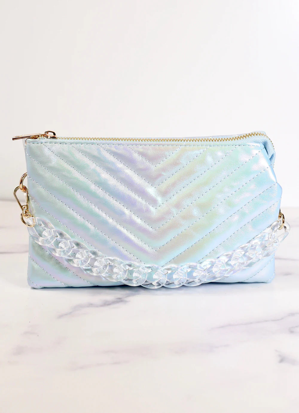Sherman Quilted Crossbody