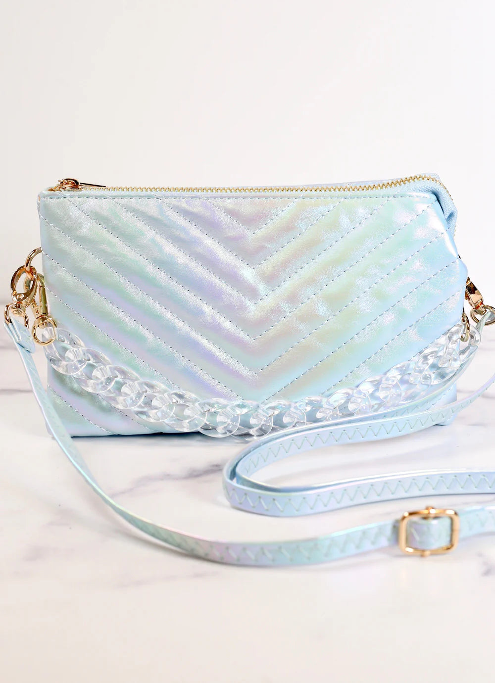 Sherman Quilted Crossbody