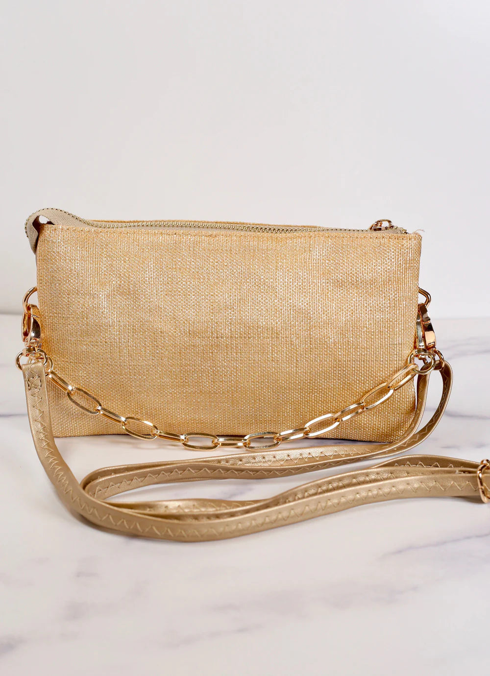 Sherman Quilted Crossbody
