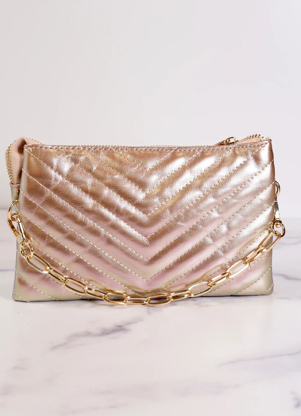 Sherman Quilted Crossbody