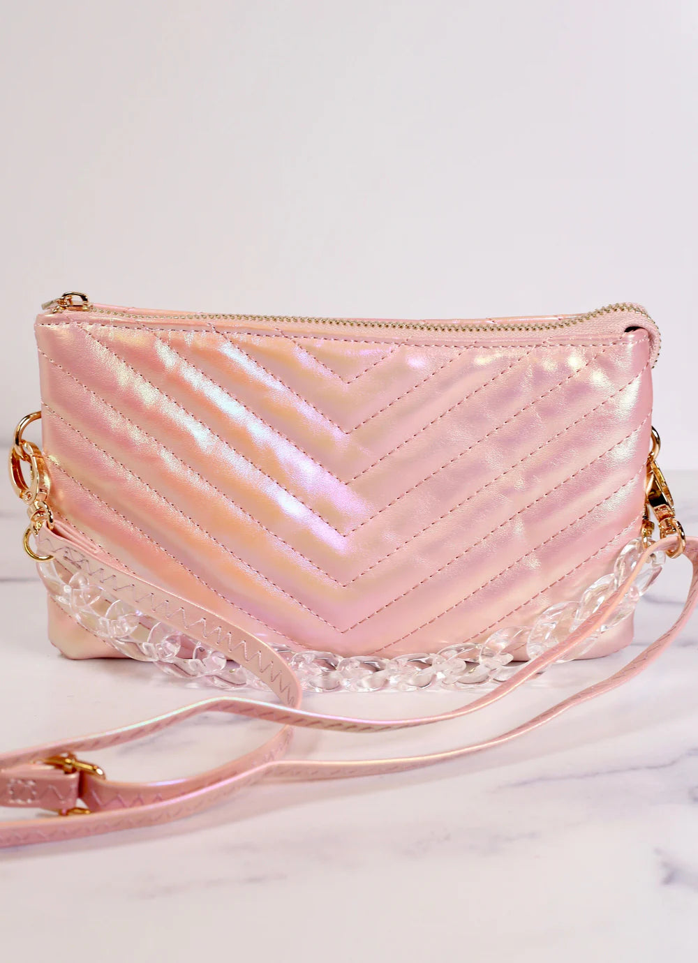 Sherman Quilted Crossbody