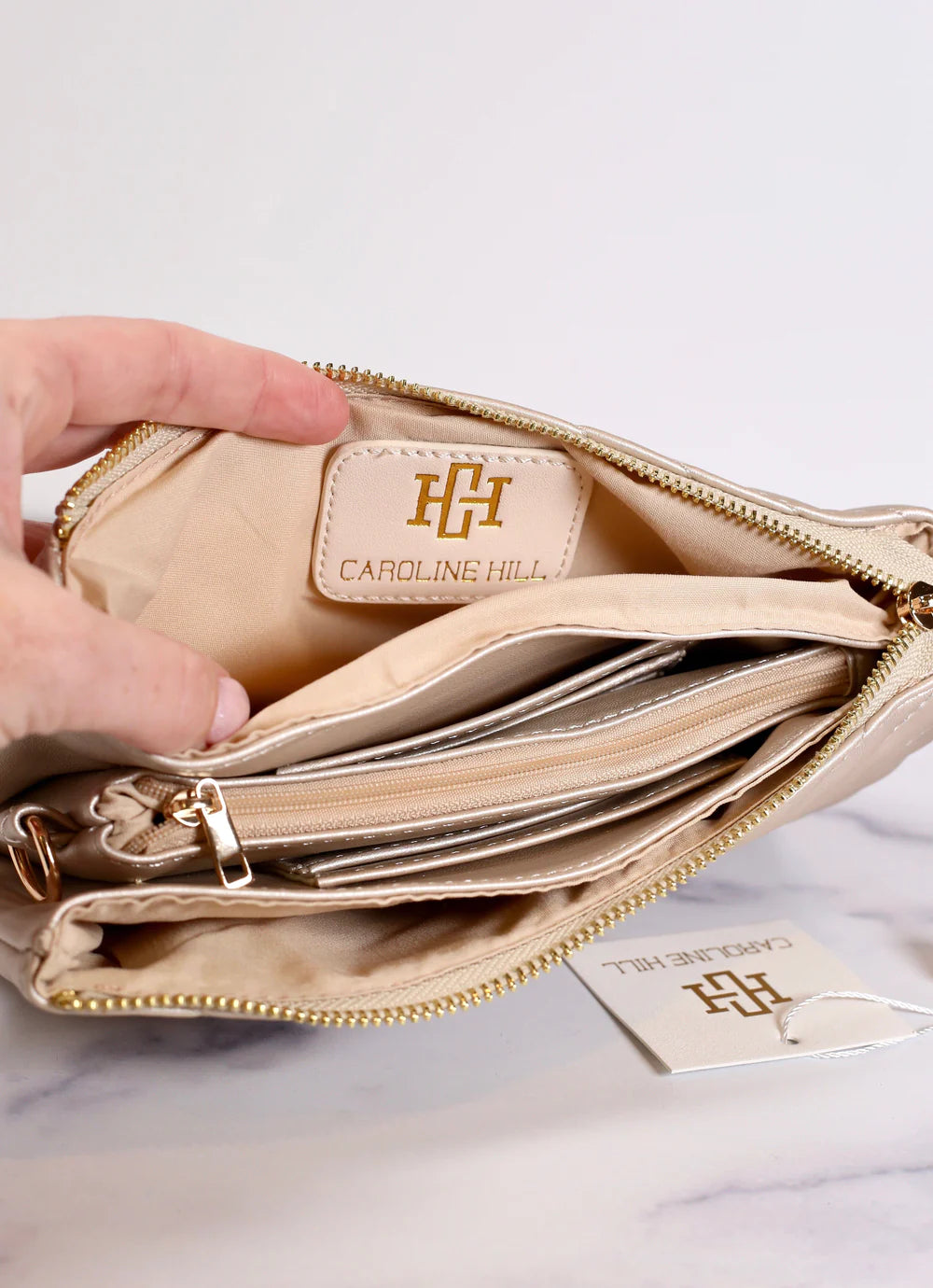 Sherman Quilted Crossbody