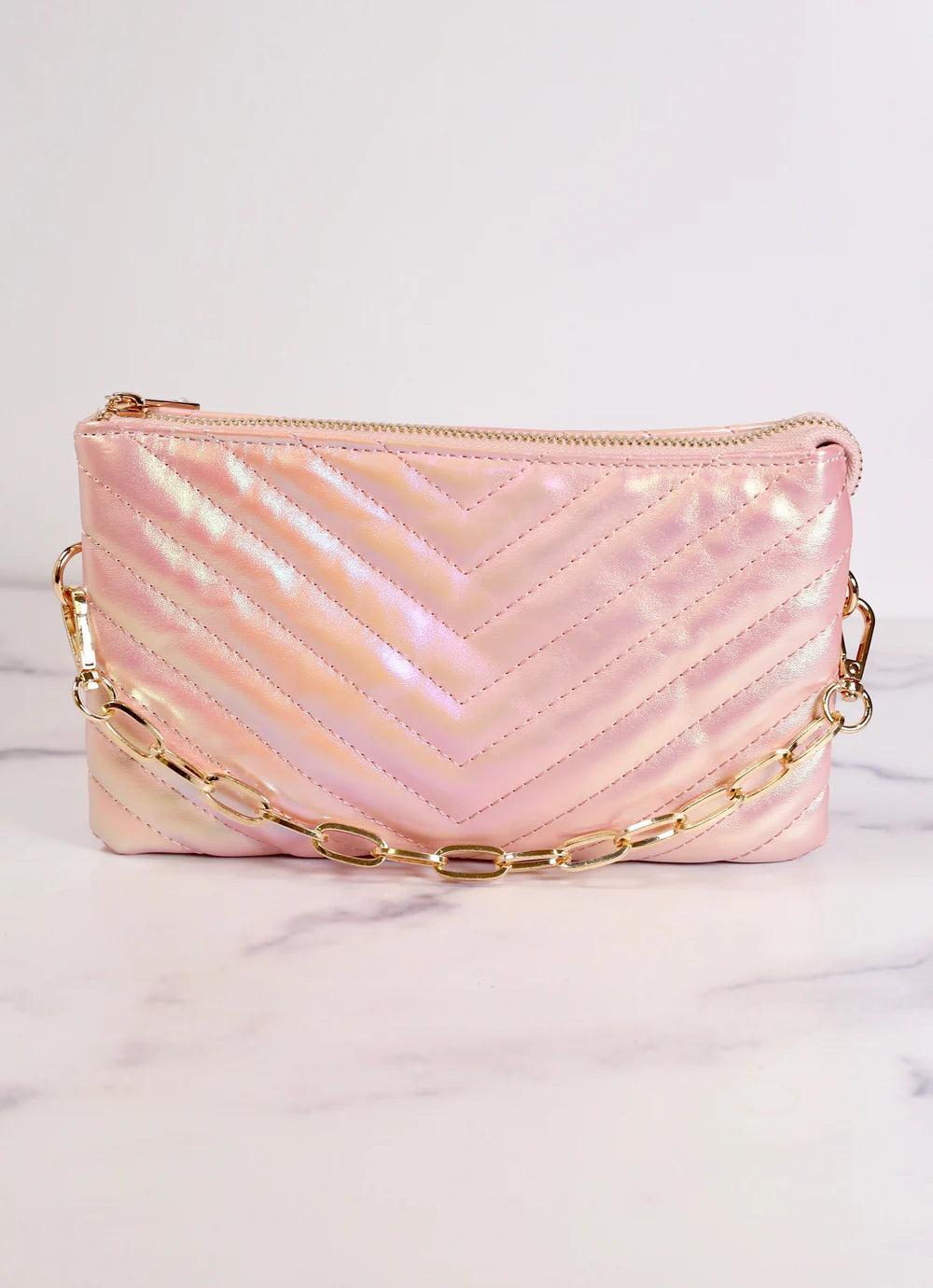 Sherman Quilted Crossbody