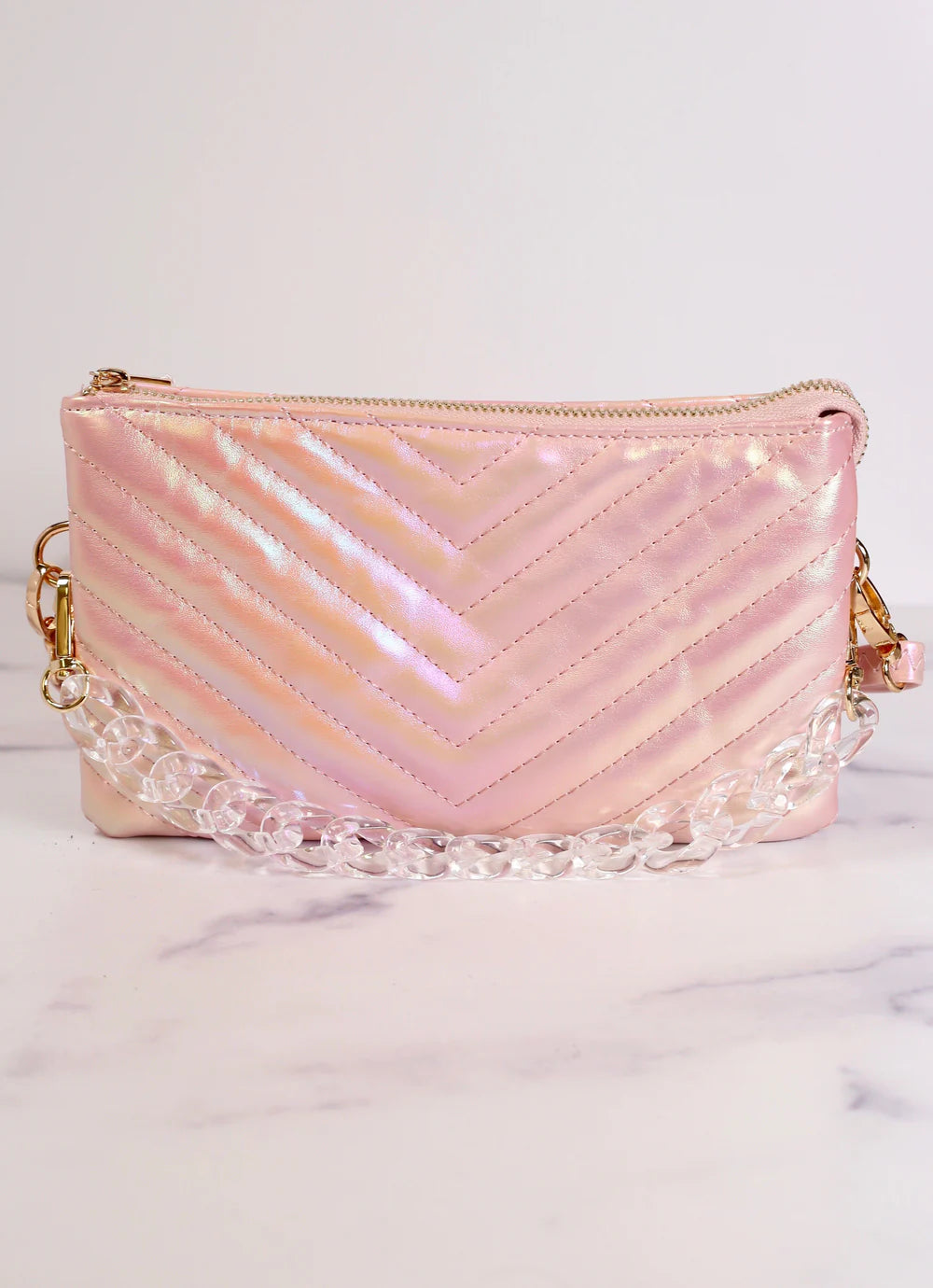 Sherman Quilted Crossbody