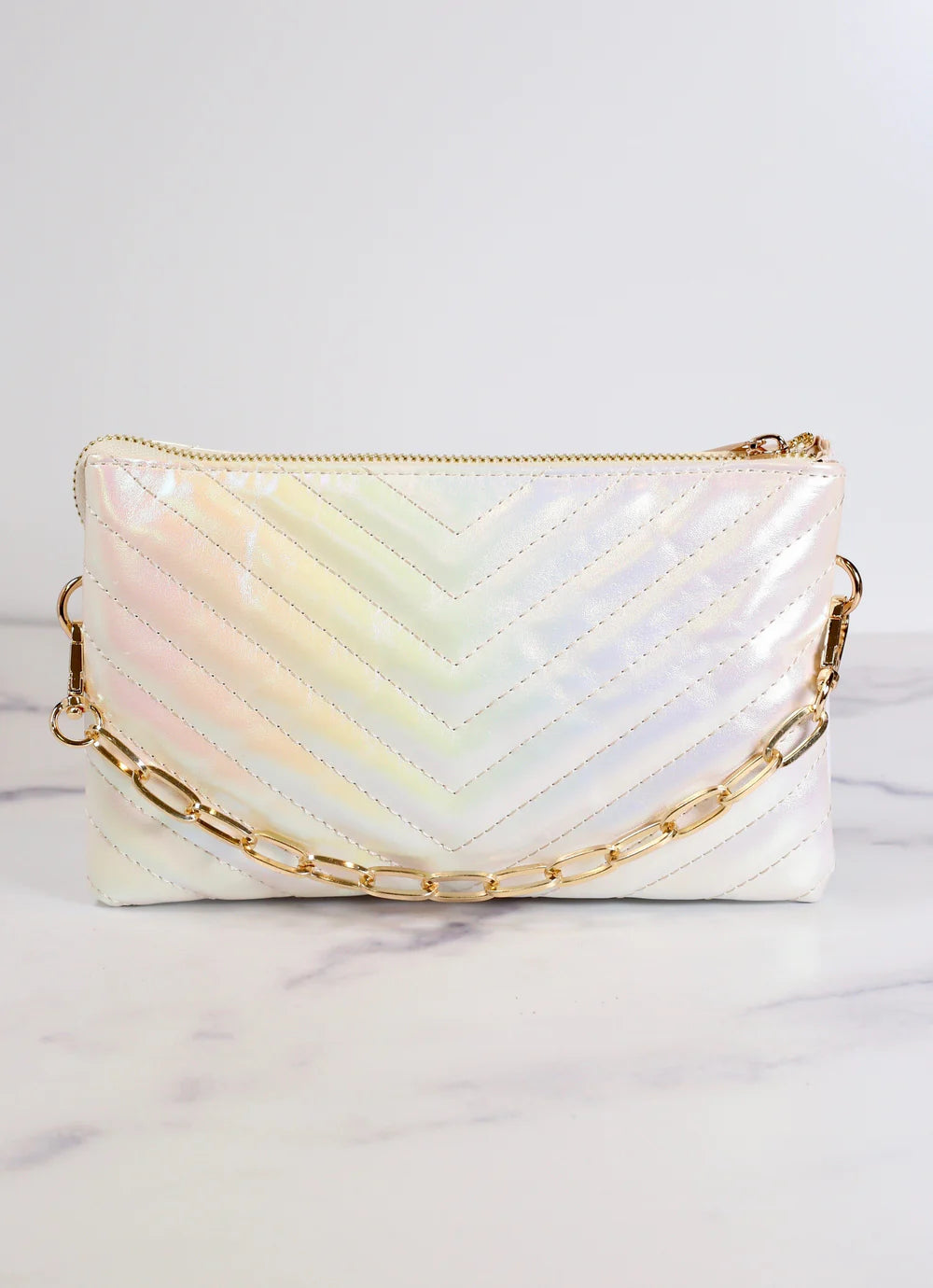 Sherman Quilted Crossbody
