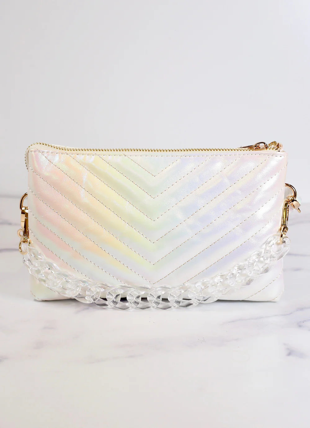 Sherman Quilted Crossbody
