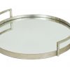 Round Mirrored Tray