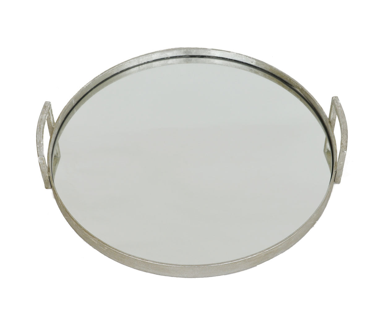 Round Mirrored Tray